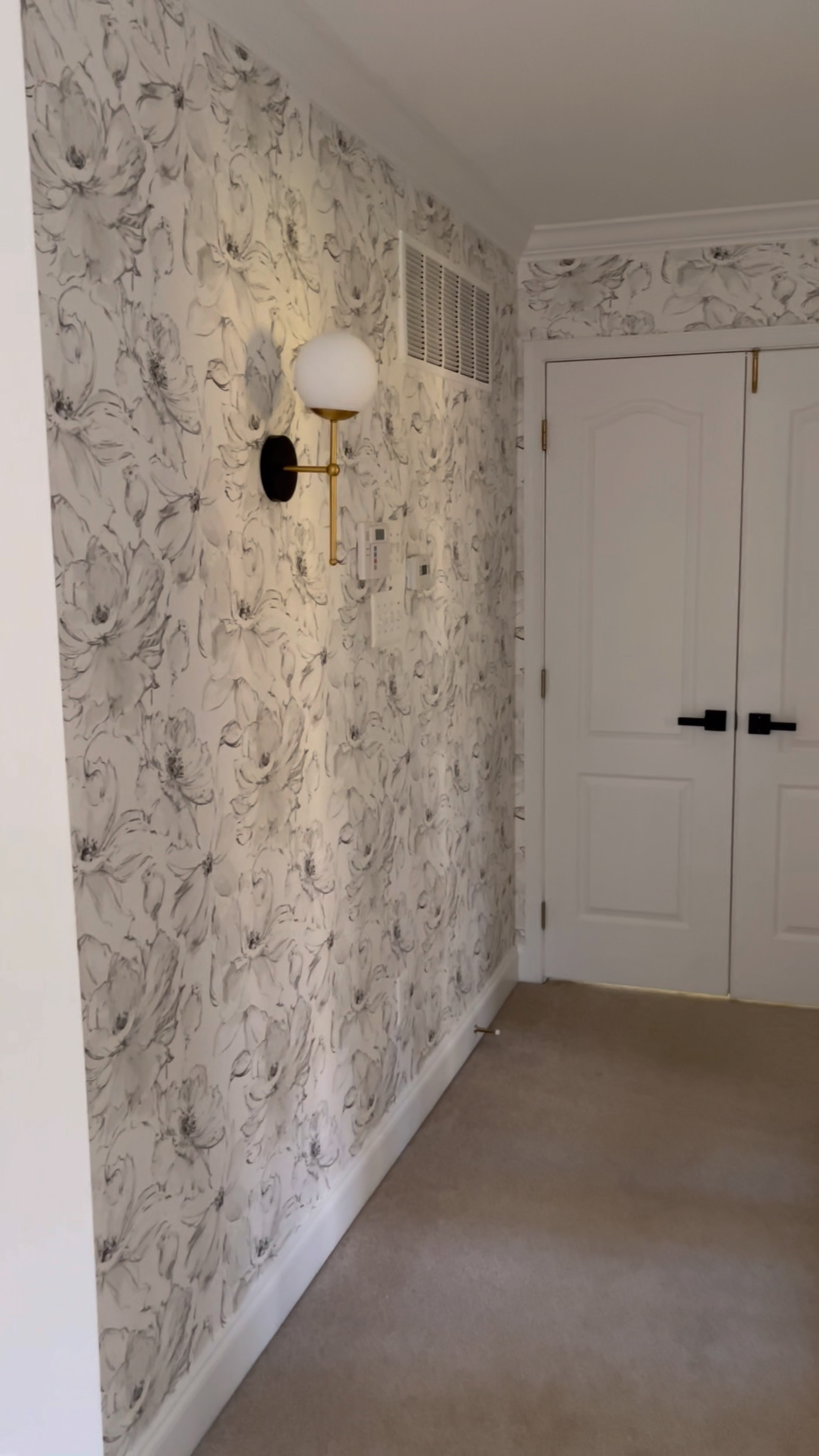 So much better with wallpaper, right?! Sourced directly from wayfair! 

Home, home decor, floral wallpaper, neutral wallpaper, neutral decor, bedroom, primary bedroom, master suite



#LTKfindsunder100 #LTKVideo #LTKhome