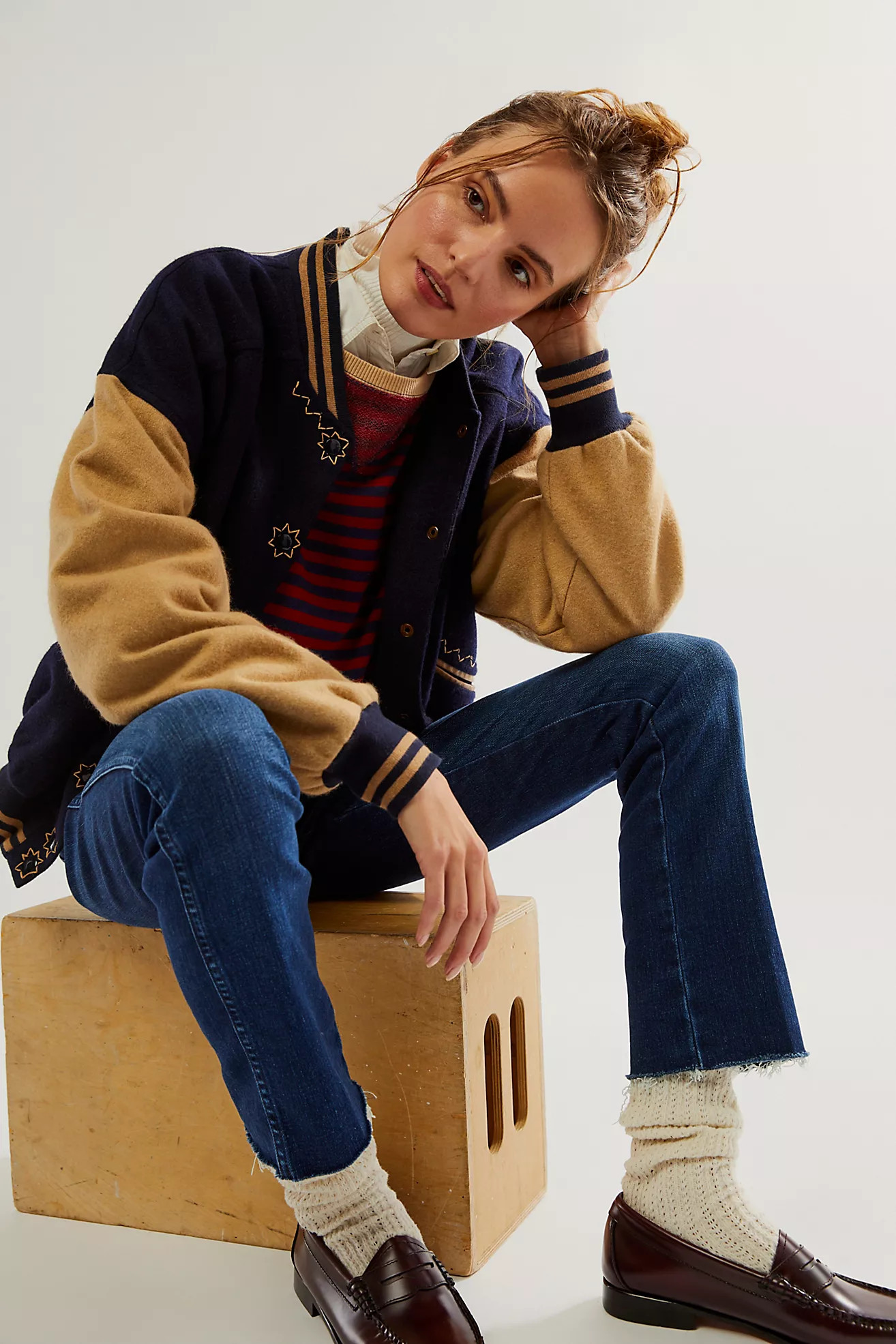 Home Run Varsity Bomber | Free People (Global - UK&FR Excluded)