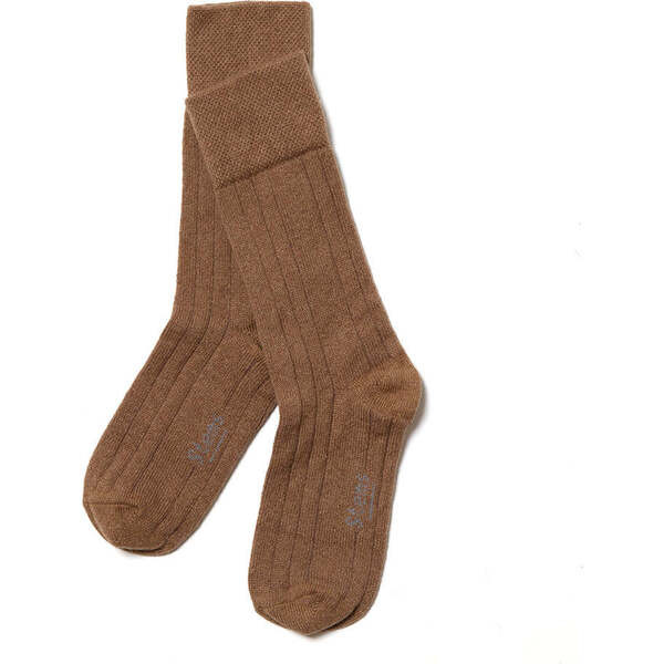 Pure 97 Cashmere Socks, Black | Maisonette