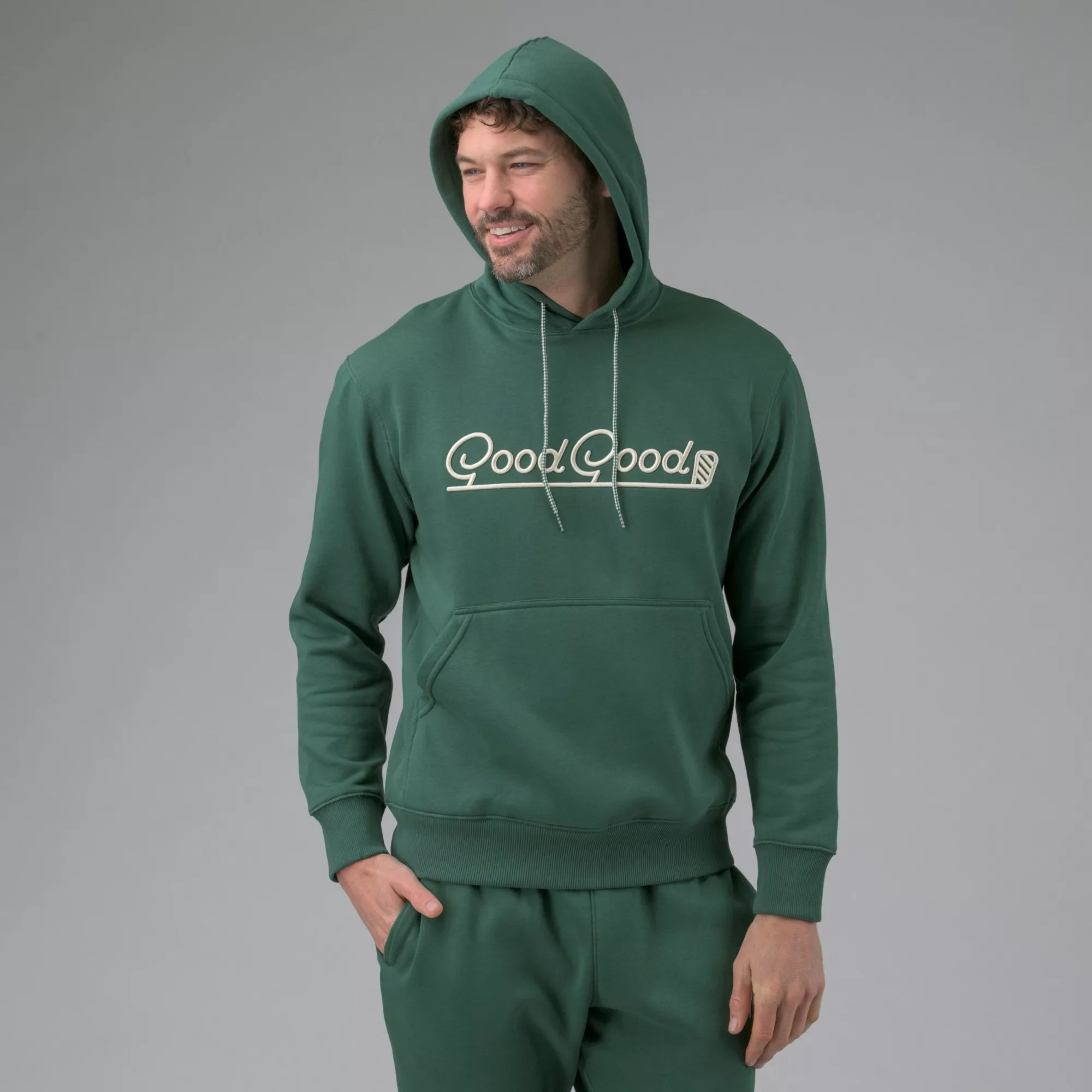 Good Good Golf Men's Fleece Golf Hoodie, XS, Green | DICK'S Sporting Goods