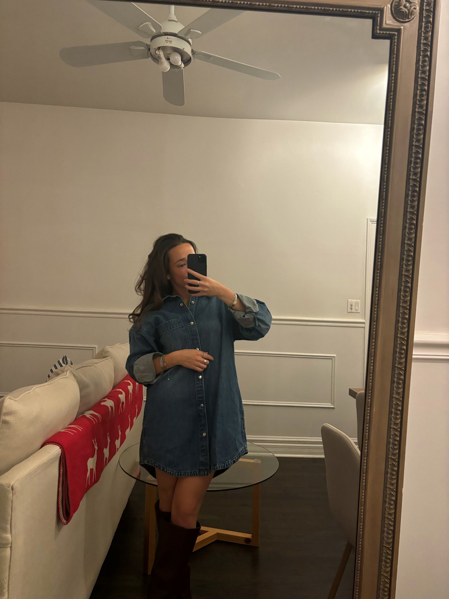 Drinks out at Hubbard Inn for happy hour in Chicago!

#aritzia #denimdress #dolcevita #dolcevitaboots #falloutfitinspo

#LTKBeauty #LTKSeasonal #LTKHoliday