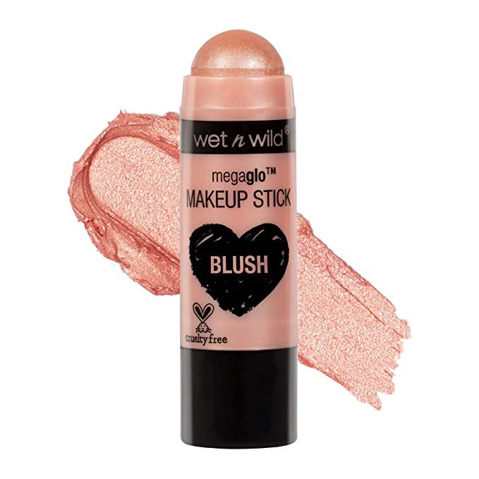 Wet n Wild MegaGlo Blush Stick Conceal & Contour, Peach Bums| Shimmer | Blush Makeup Multistick |... | Amazon (US)