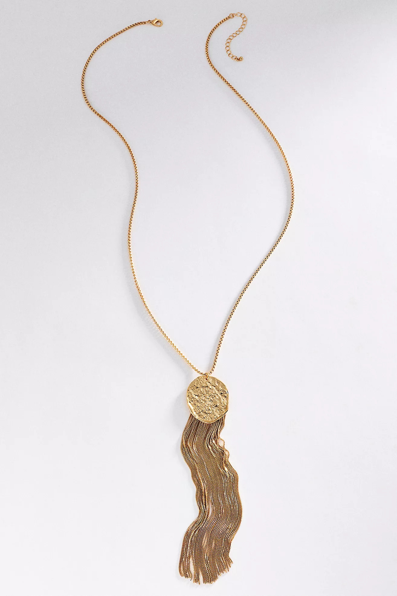 Fringe Coin Pendant Necklace | Anthropologie (US)