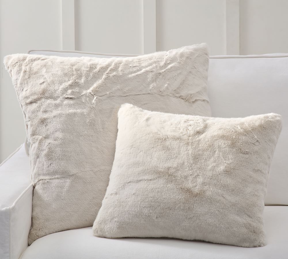 Faux Fur Alpaca Pillow | Pottery Barn (US)