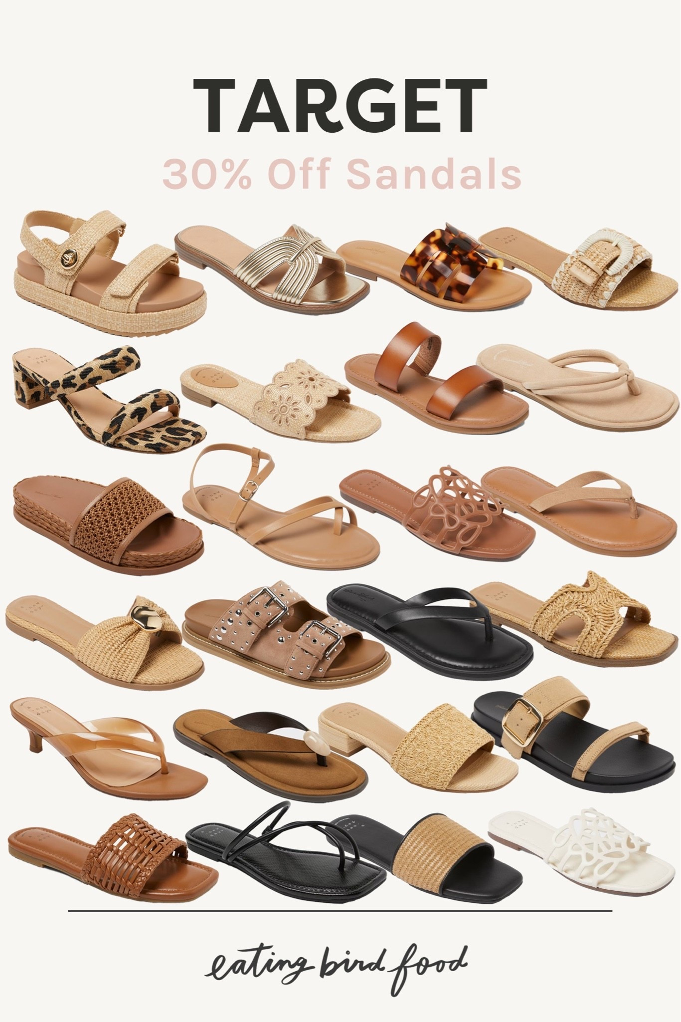 Target deals. Target sandals. Target 30% off sandals. Target fashion.

#LTKootd #LTKSeasonal #LTKSaleAlert