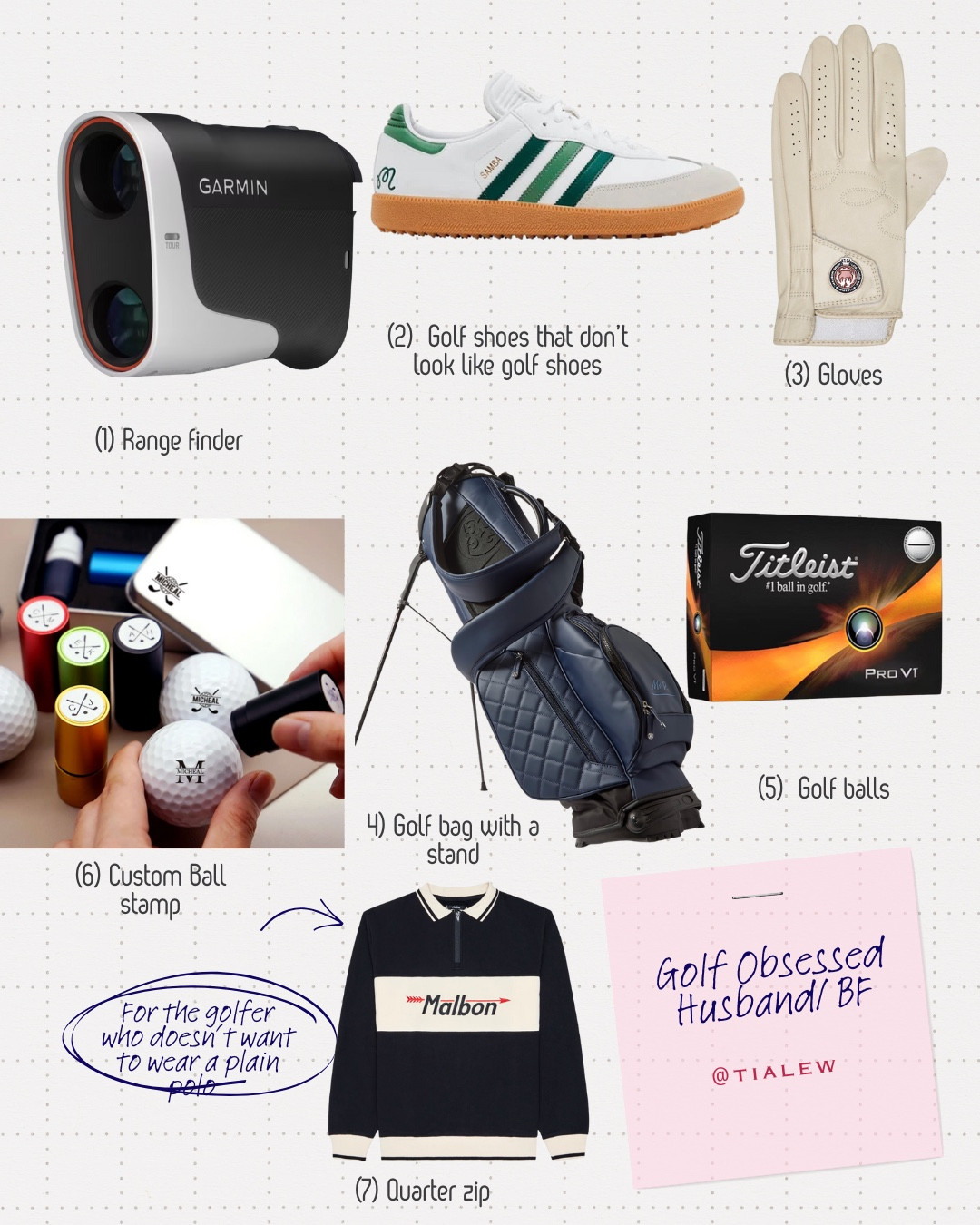 Gifts for the Golf obsessed husband/boyfriend/ dad ⛳️ 