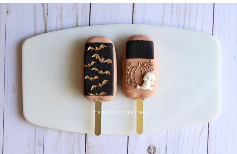 Halloween Cakesicles Cake Pops Decorated Desserts Halloween | Etsy | Etsy (US)