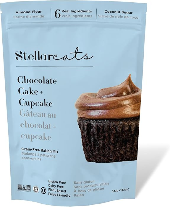 Stellar Eats Grain-Free Baking Mix | Gluten-Free, Dairy-Free, Plant-Based, Paleo-Friendly | Fluff... | Amazon (CA)