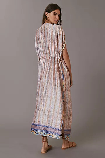 Silky Snake Kimono Duster | Anthropologie (US)