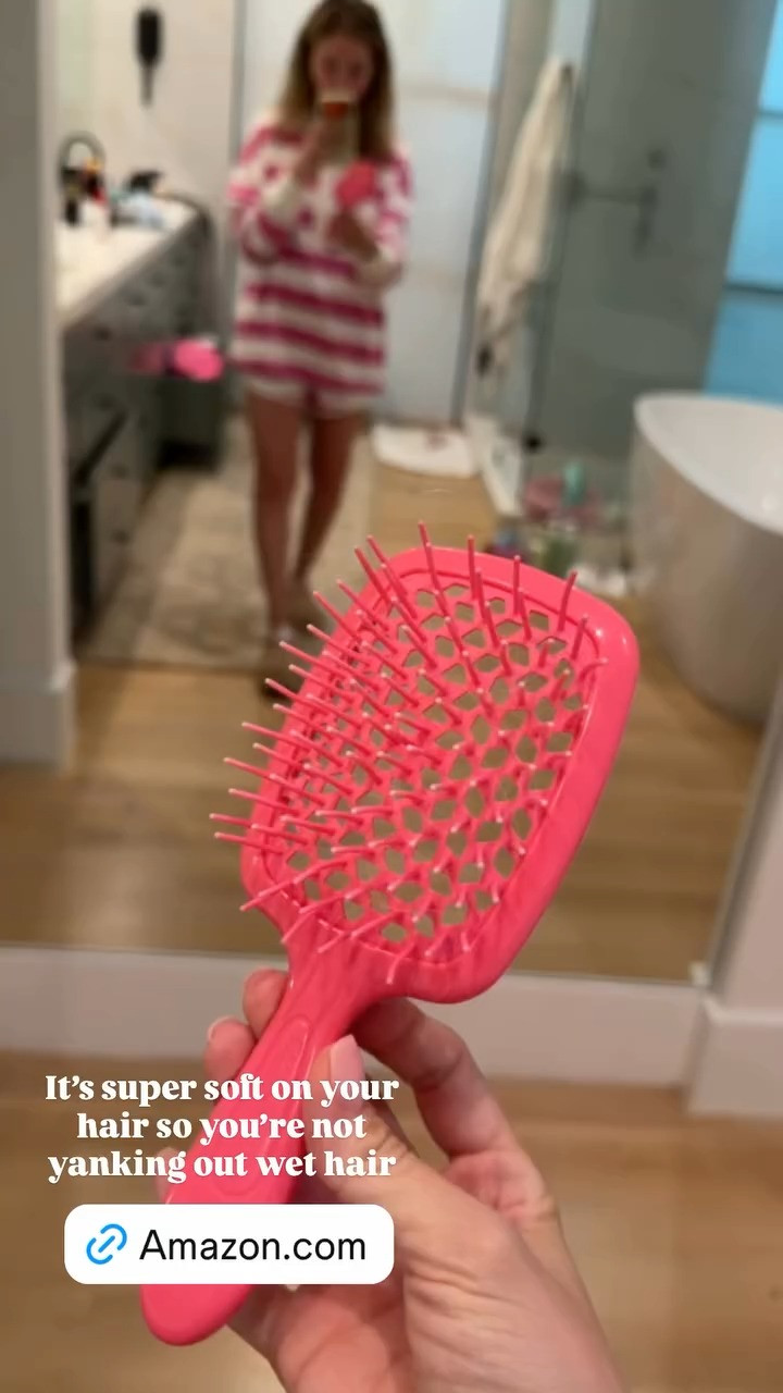 This brush is super soft on your hair so you're not yanking out wet hair 

 #LTKselfcare #LTKBeauty