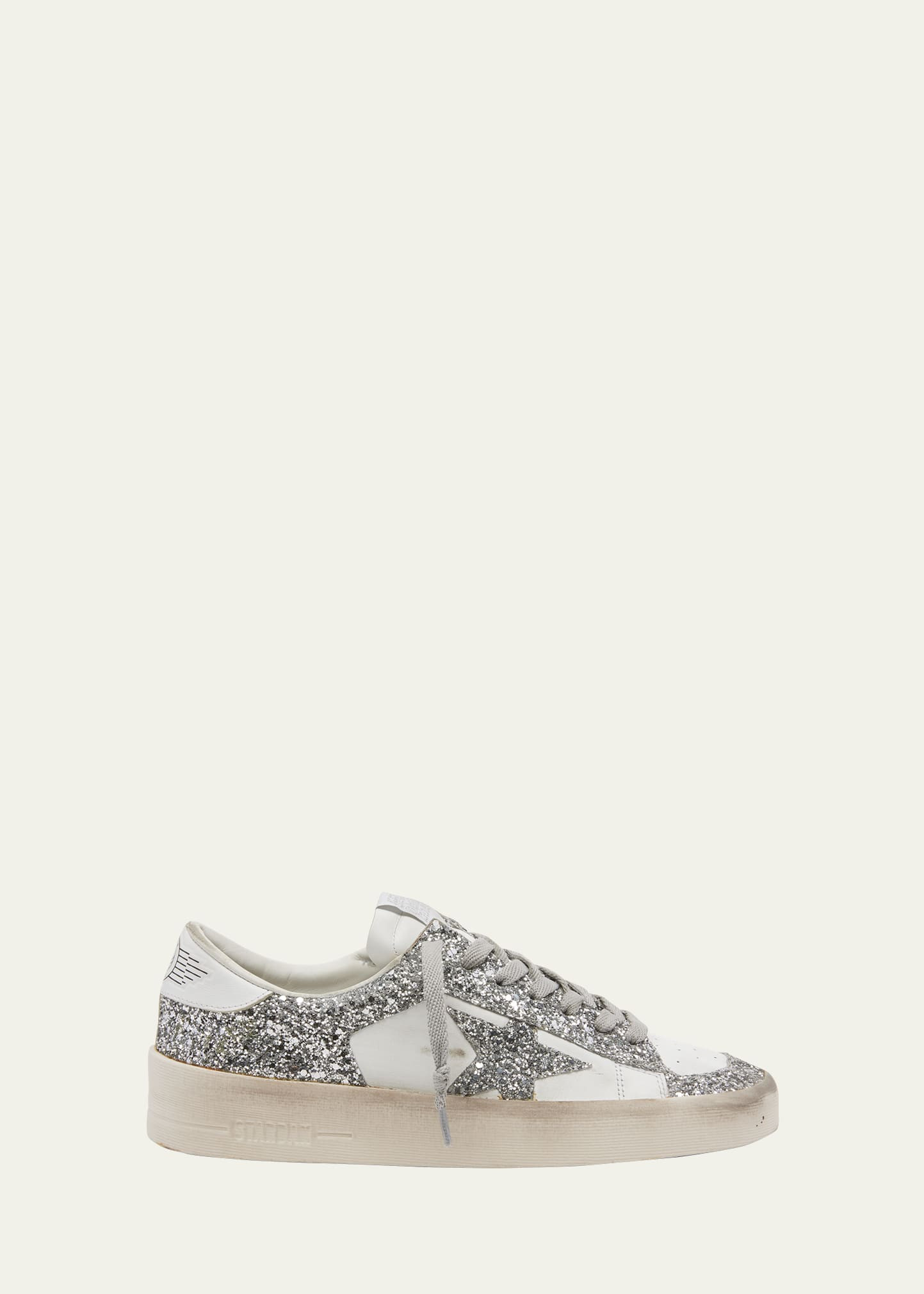 Stardan Glitter Low-Top Sneakers | Bergdorf Goodman