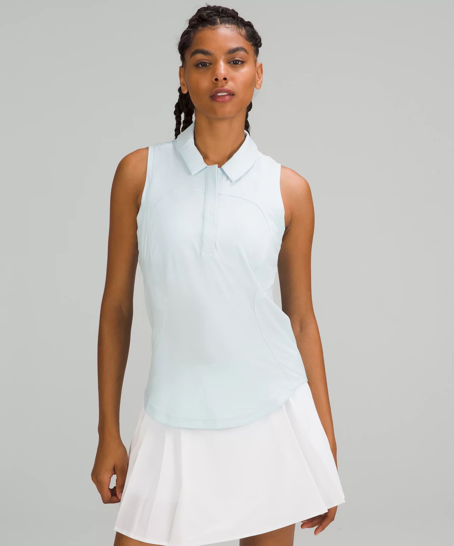 Quick-Drying Sleeveless Polo Shirt | Women's Sleeveless & Tank Tops | lululemon | Lululemon (US)