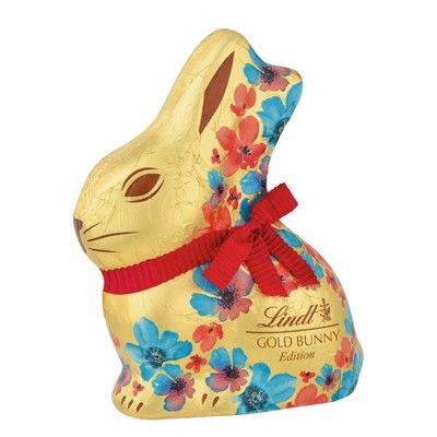Lindt Easter Floral Gold Bunny - 3.5oz (Styles May Vary) | Target