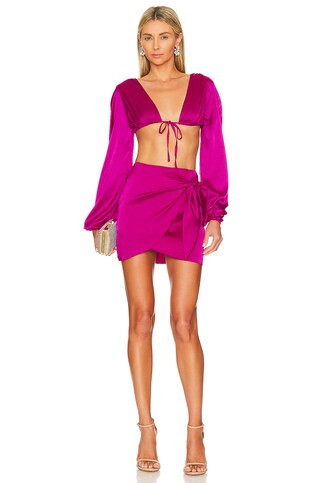 Rissa Wrap Skirt Set
                    
                    superdown | Revolve Clothing (Global)