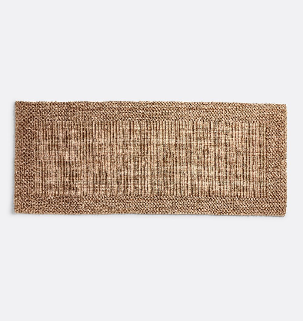 Handspun Jute Doormat, 30"" x 72"" - Natural | Rejuvenation