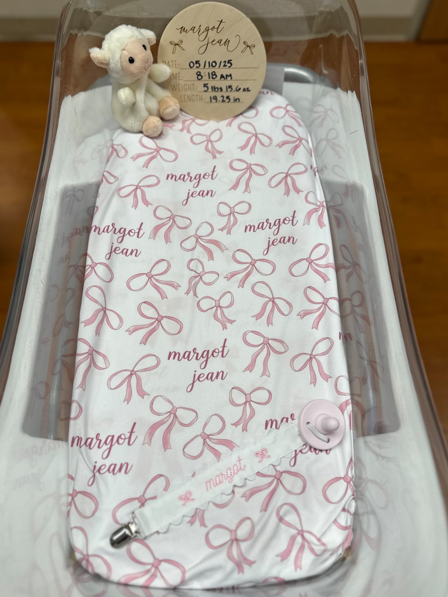 Baby announcement hospital set up 

#LTKBump #LTKBaby