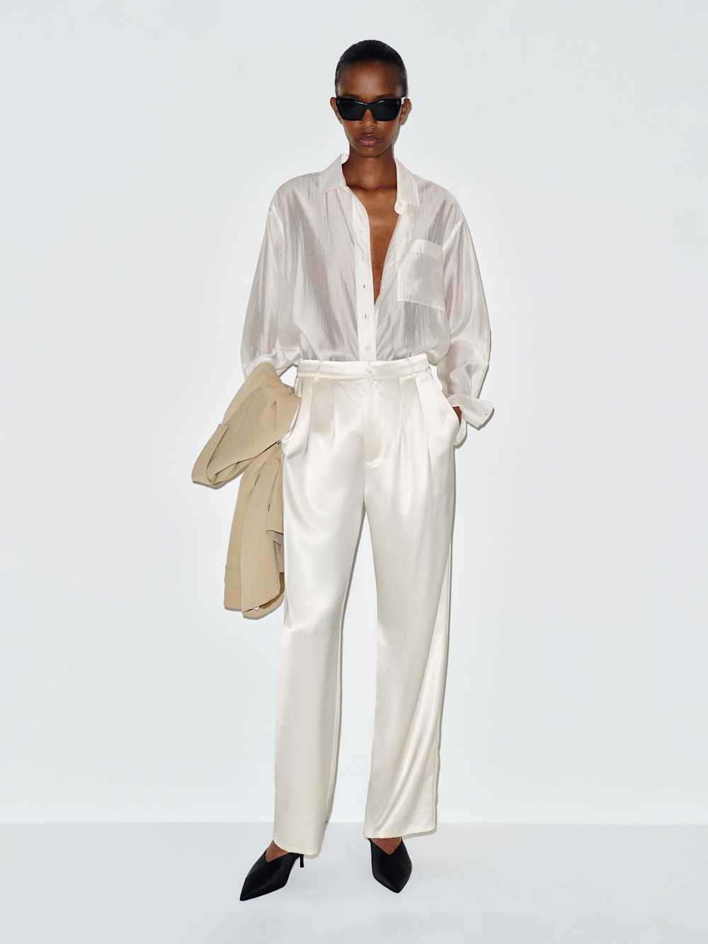 Eli Oversized Shirt | Reformation (Global)