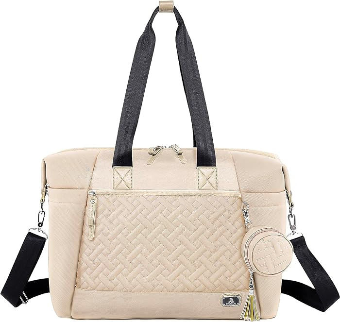 Dikaslon Diaper Bag Tote, Large Travel diaper tote for Mom and Dad, Multifunction baby tote bag f... | Amazon (US)