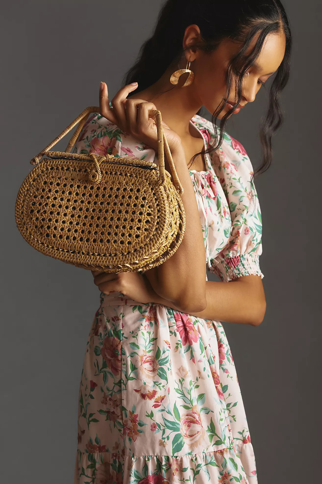 Woven Picnic Bali Bag | Anthropologie (US)