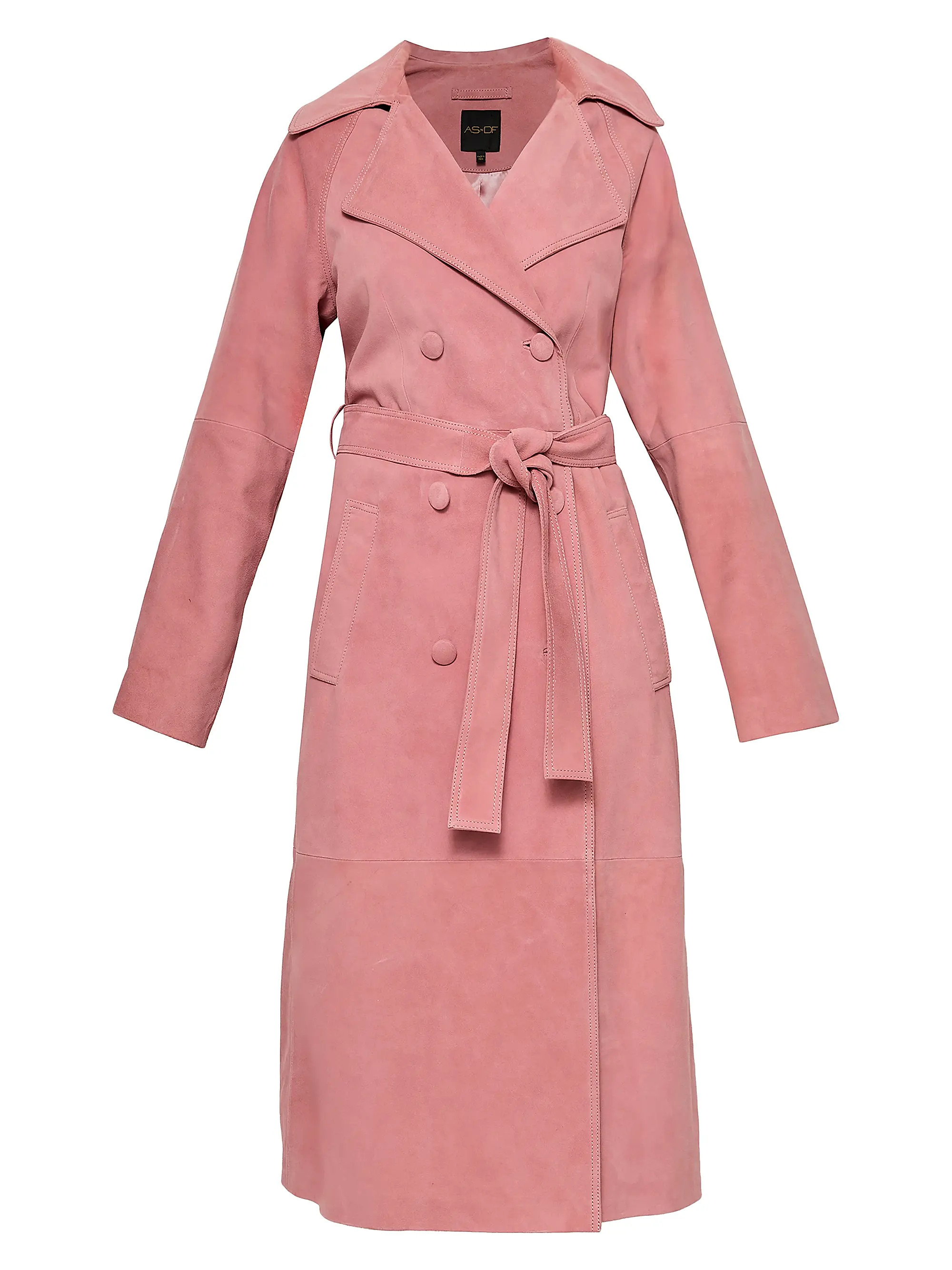 AS by DF Candy Supersuede Trench Coat | Saks Fifth Avenue | Saks Fifth Avenue