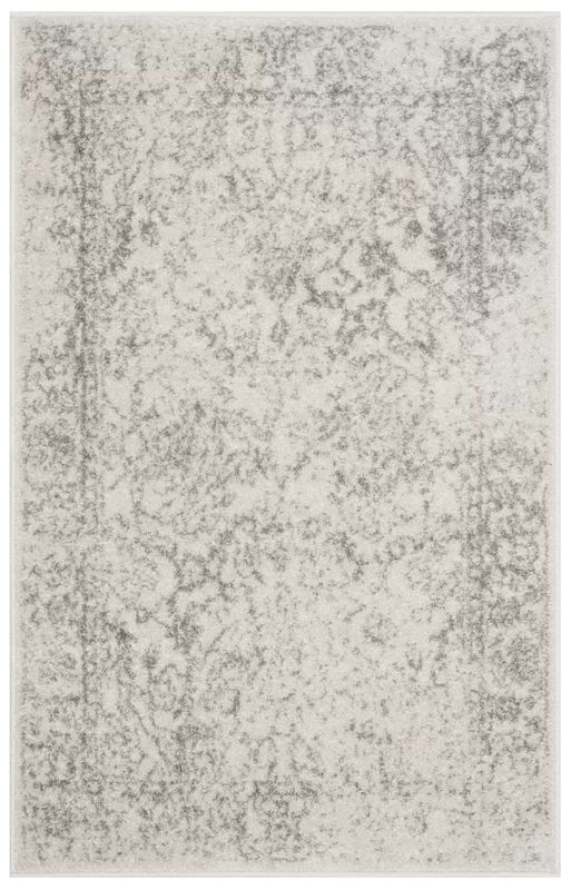 Reynolds Ivory/Silver Area Rug | Wayfair North America