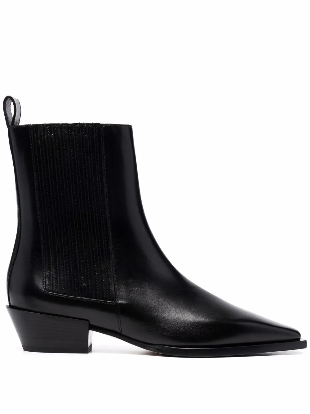 Aeyde Belinda Leather Ankle Boots - Farfetch | Farfetch Global