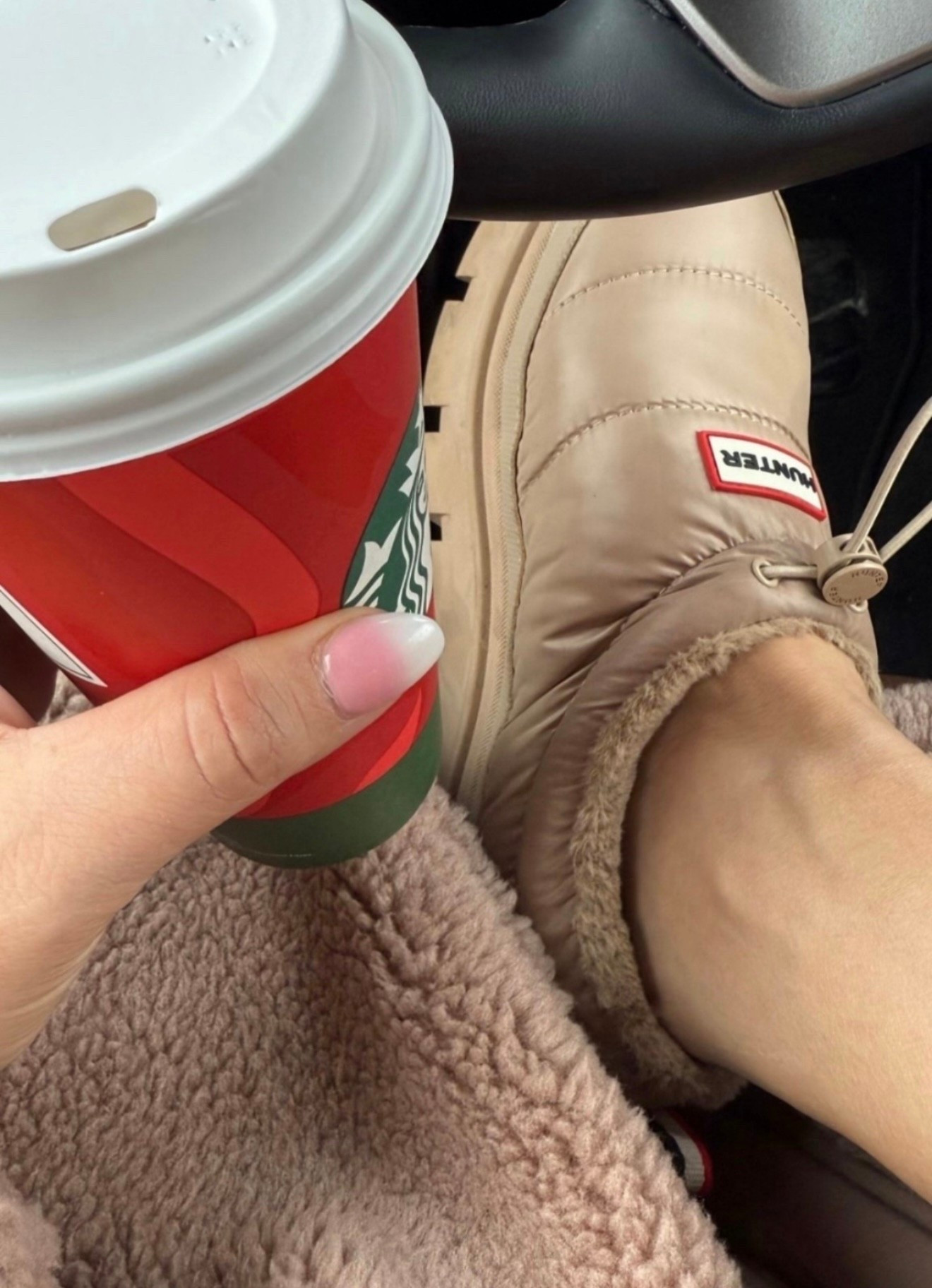 My Hunter shoes have been sold out everywhere!!! Especially this color. Just restocked here! 

If you are a cold weather girl, this is exactly what you need. Warm, cute, comfortable, and waterproof Hunter shoes! 
They run big so if between, size down 

#LTKOver40 #LTKFindsUnder50 #LTKU