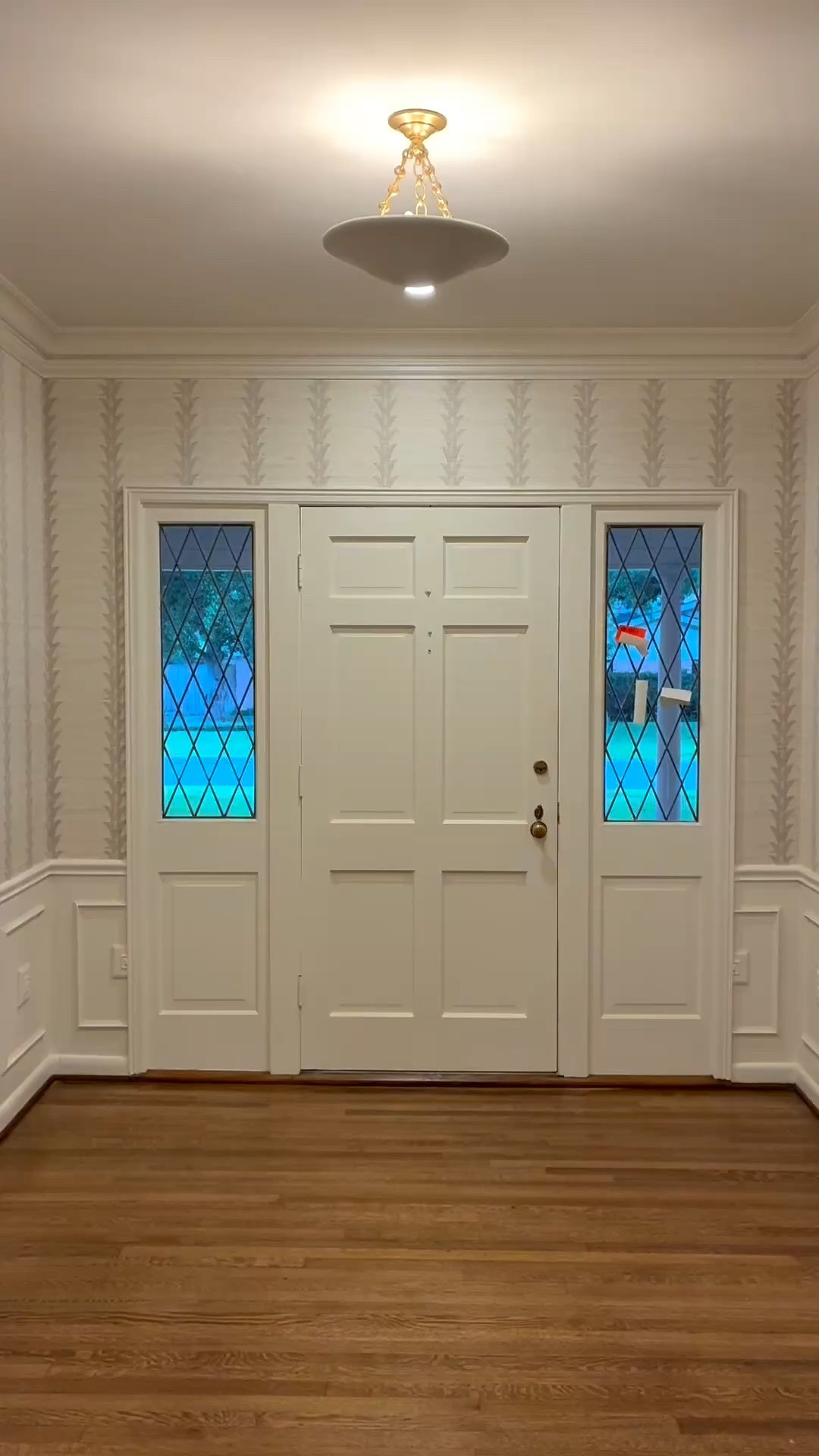 Linking my entry wallpaper and light fixture for you guys!

#LTKHome
