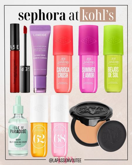 Discover Sephora at Kohl's top-selling beauty must-haves! From luxurious skincare to vibrant makeup, these favorites are loved by beauty enthusiasts everywhere. Elevate your routine with their best sellers, designed to enhance your natural glow. Experience the magic of Sephora’s top picks today! 

#LTKFindsUnder100 #LTKBeauty #LTKSaleAlert