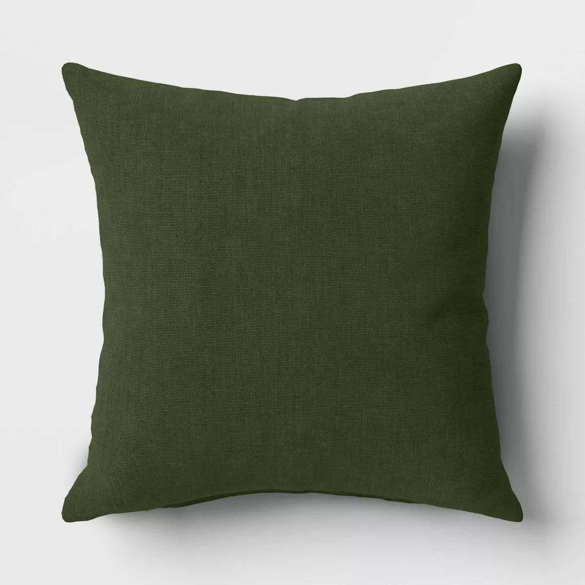 18"x18" Solid Woven Square Outdoor Throw Pillow - Threshold™ | Target