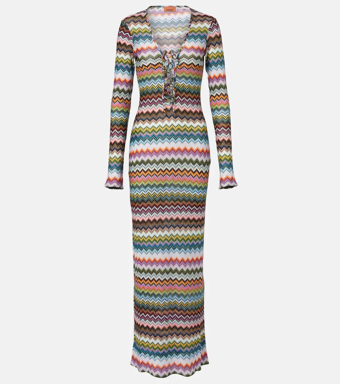 Zig Zag lamé maxi dress | Mytheresa (US/CA)