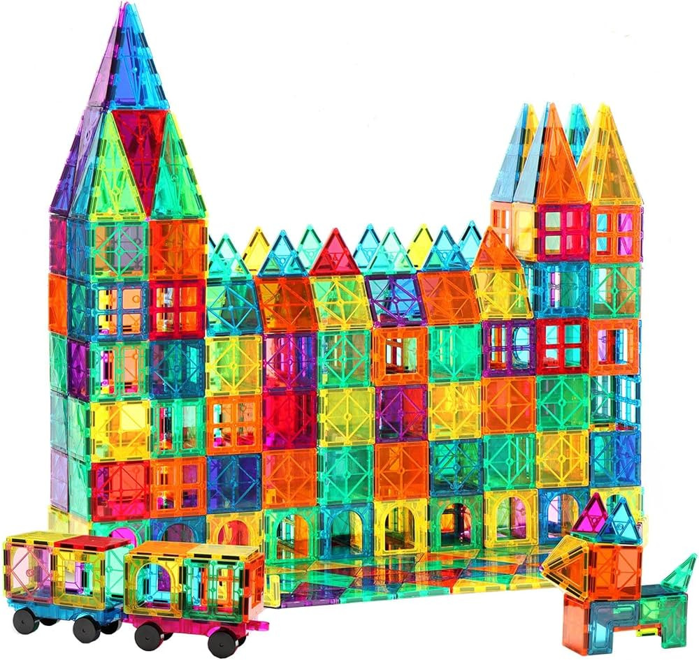 Gemmicc Magnetic Tiles Building Blocks for Kids, STEM Approved Educational Toys,3D Magnet Puzzles... | Amazon (US)