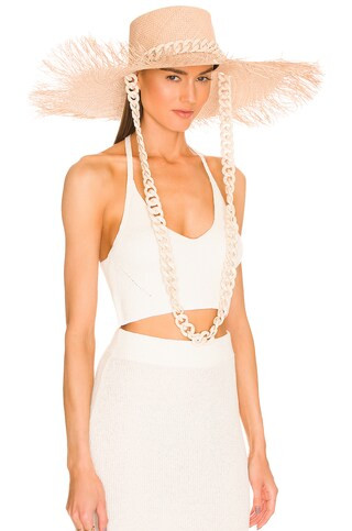 Eugenia Kim Valentina Hat in Nude from Revolve.com | Revolve Clothing (Global)