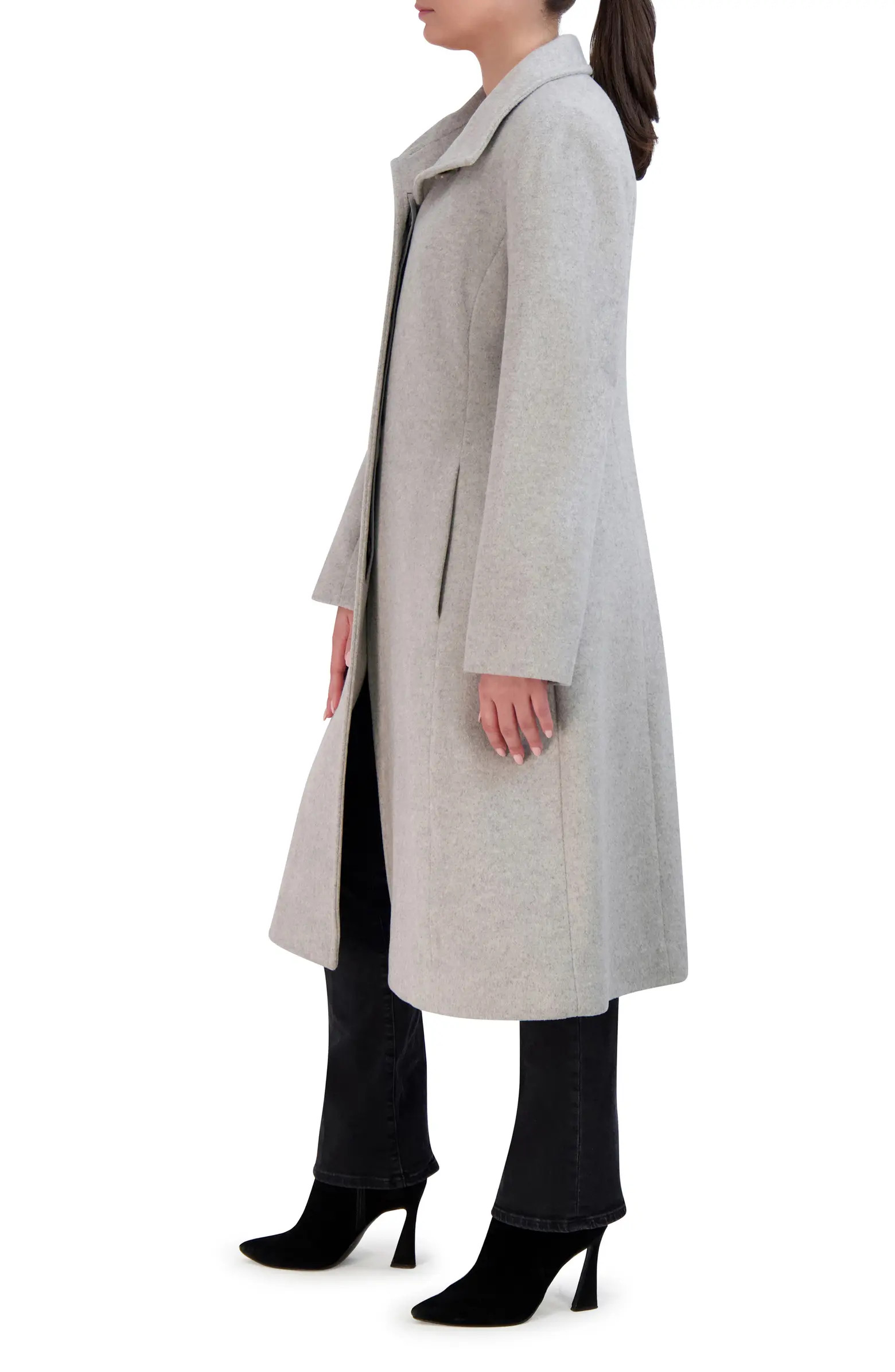 Longline Wool Blend Coat | Nordstrom