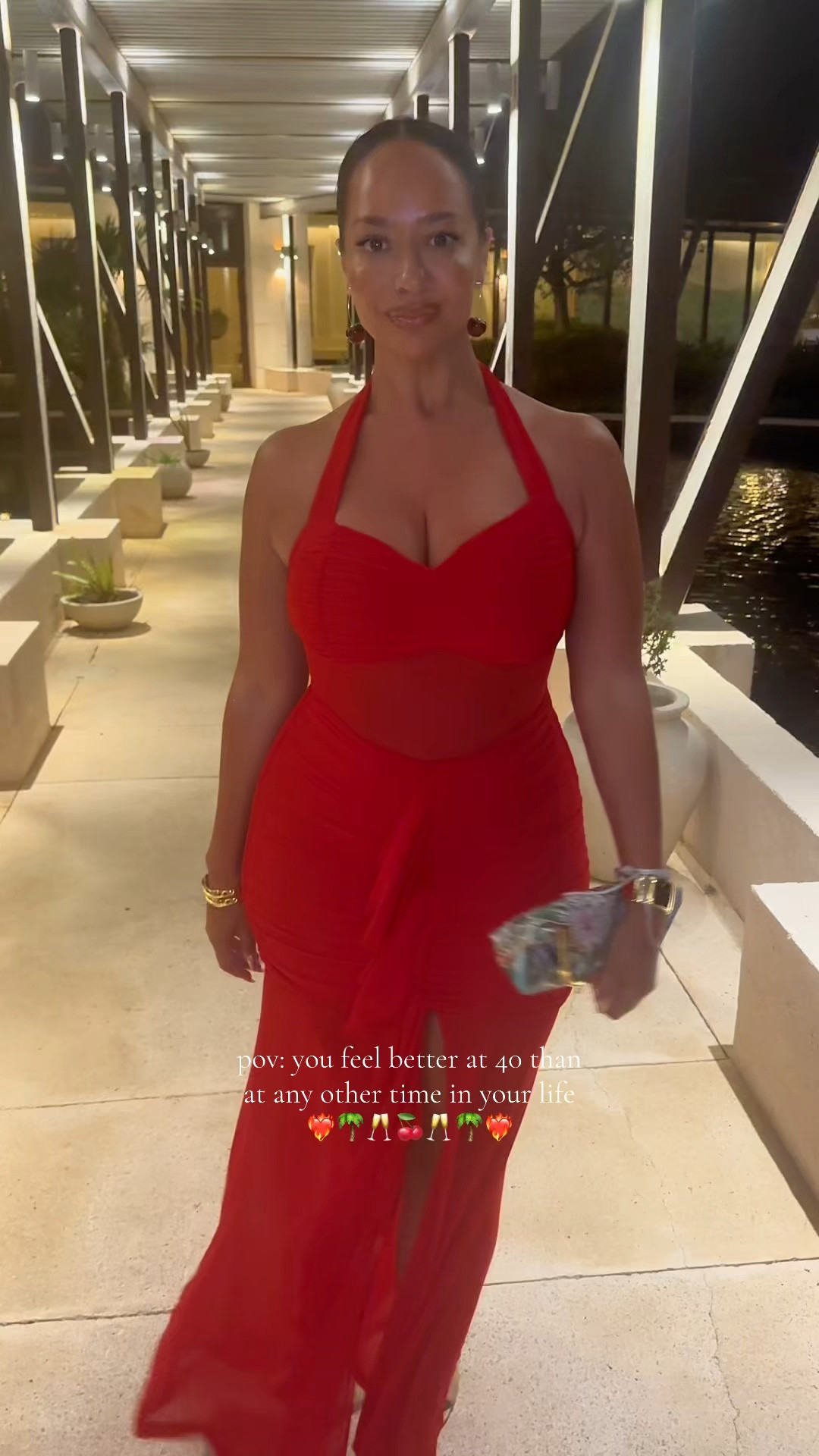 This mesh dress is THE vacation outfit whewww ❤️‍🔥

Sizing ⬇️

5’3 • 155 lbs
Size 8 / Medium
Bust: 34DDD
Waist: 28”
Hips: 43”
Wearing Size Medium 

over 40, millennial, petite, petite curvy, curvy, size 8, midsize, vacation dress, resort wear, beach vacation, maxi dress, halter dress 

#LTKStyleTip #LTKTravel #LTKOver40