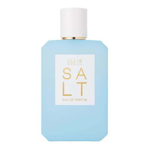 Ellis Brooklyn Salt Eau de Parfum, Fragrance with Ambergris, Tahitian Tiare, Ylang Ylang & Sandal... | Amazon (US)