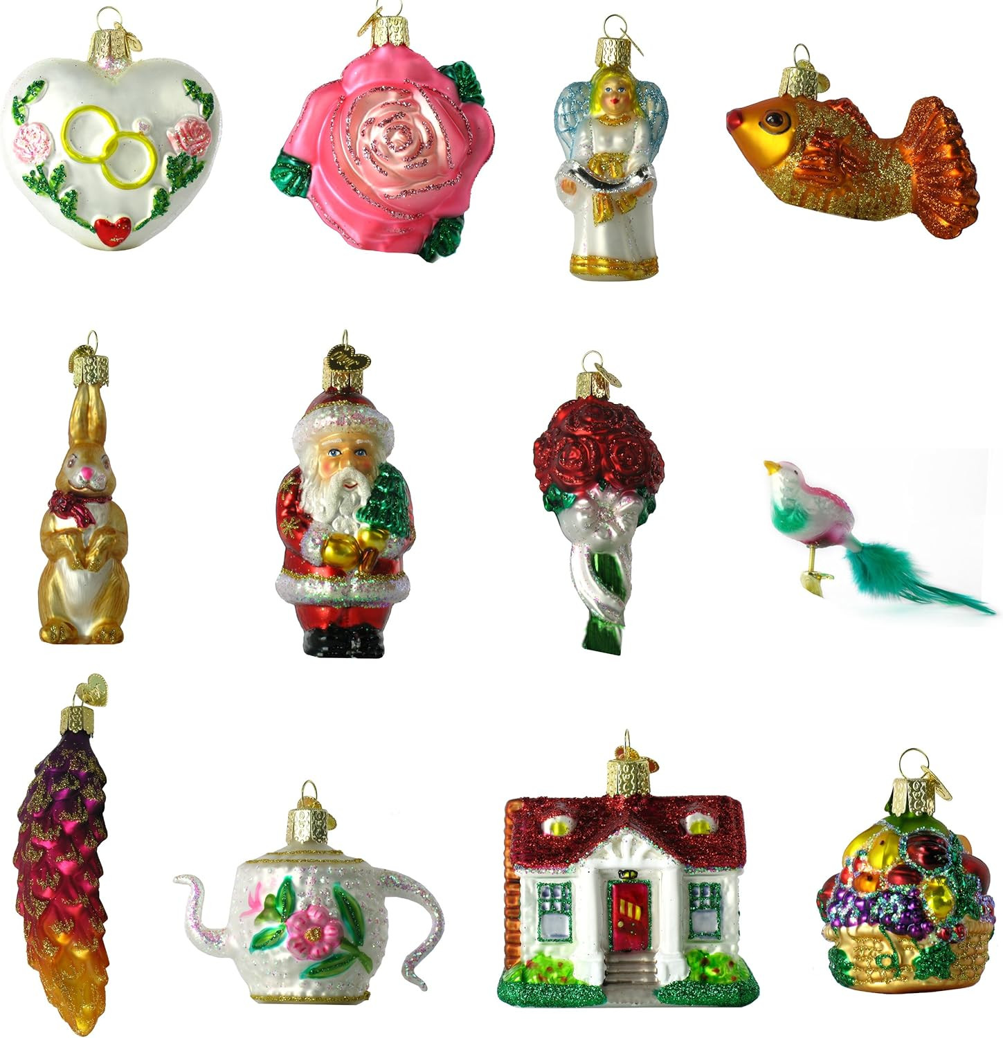 Old World Christmas Bride's Collection Ornament Box Set | Amazon (US)