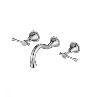 Vito Bertoni Renascence Bath Lever Wall Basin or Bath Set 190mm Chrome 59202 | MyDeal - AU
