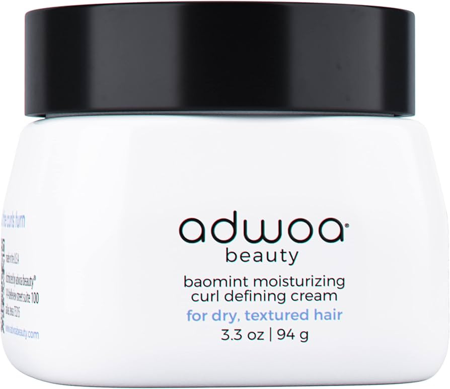 adwoa beauty Baomint™ Moisturizing Curl Defining Cream 3.3oz/94g | Amazon (US)