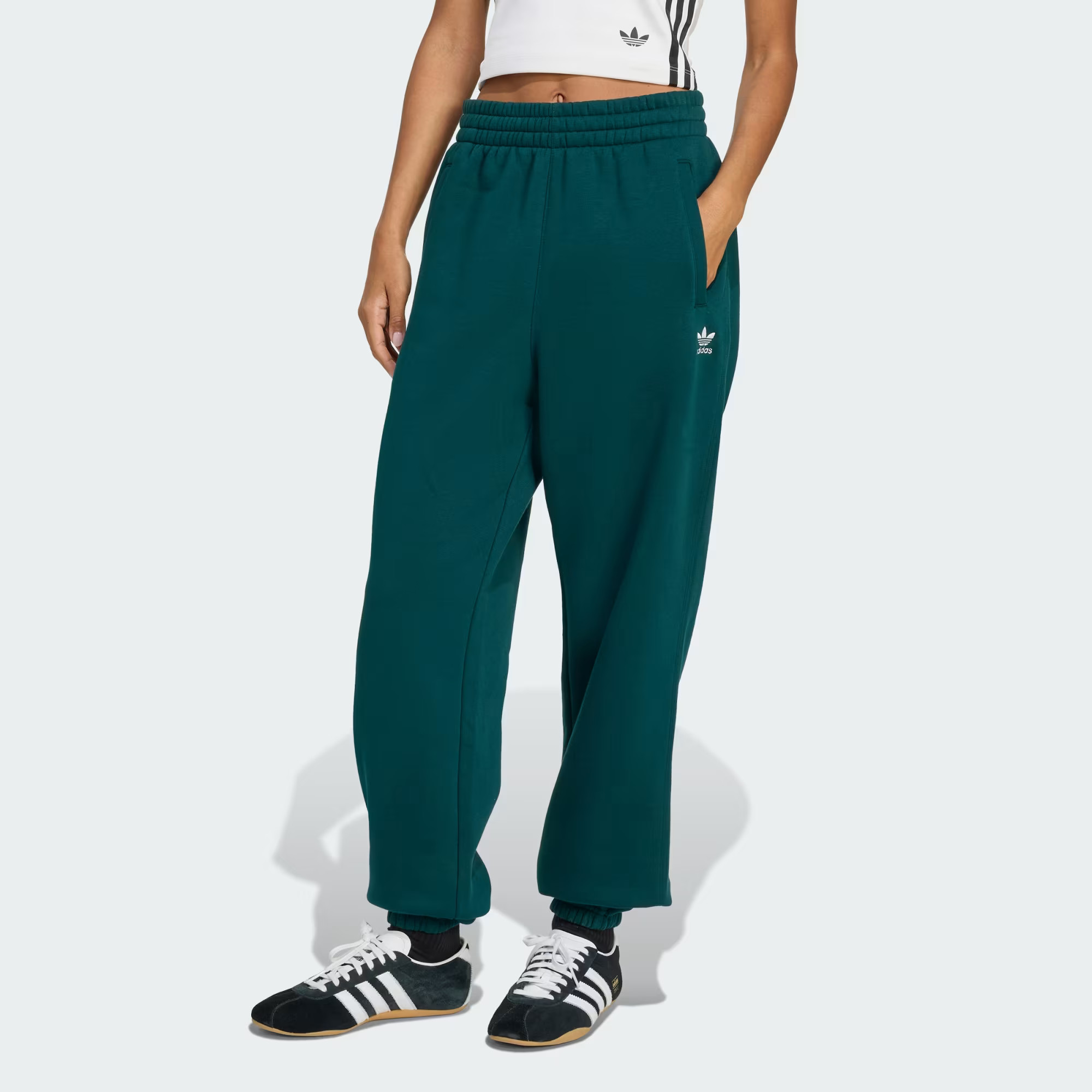 Essentials Fleece Loose Joggers | adidas (US)