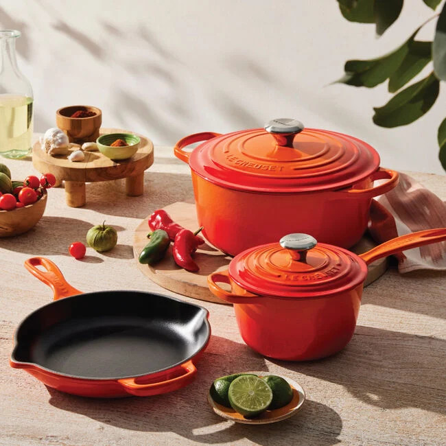 Signature Enameled Cast Iron 5-Piece Cookware Set | Le Creuset