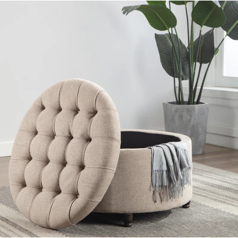 Noelle Upholstered Ottoman | Wayfair North America