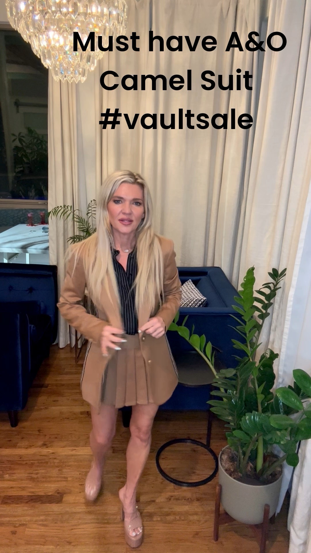 When your neutral look still makes a statement. 🤎 Vault Sale find: camel blazer & skirt set that means business.

#LTKSaleAlert #LTKWorkwear #LTKPetite