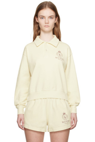 Off-White Crown Polo | SSENSE