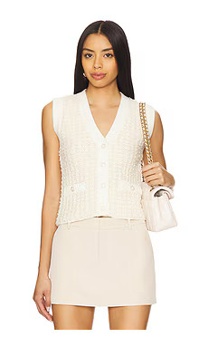 HEARTLOOM Mindy Vest in Peony from Revolve.com | Revolve Clothing (Global)