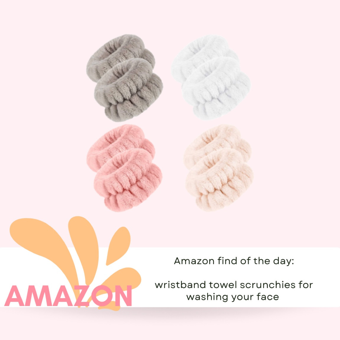 Beauty must have from Amazon! Towel scrunchies for washing your face! Under $15 affordable gift idea for her - amazon must have - my beauty go to / skin care must have 

#LTKtravel #LTKstyletip #LTKbeauty