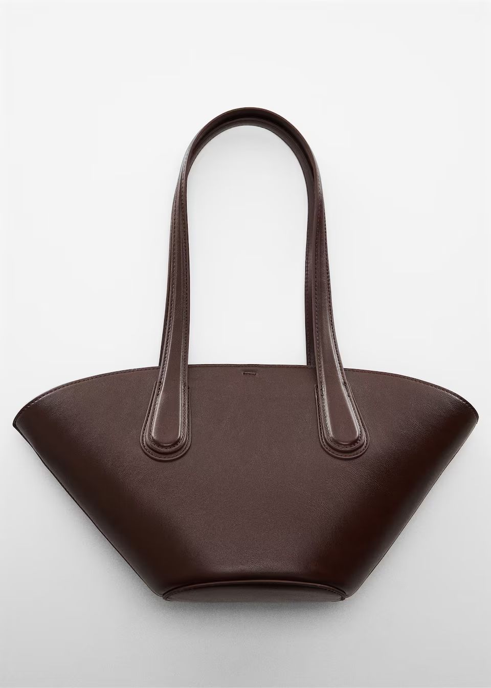 Leather-effect shopper bag -  Women | Mango United Kingdom | MANGO (UK)
