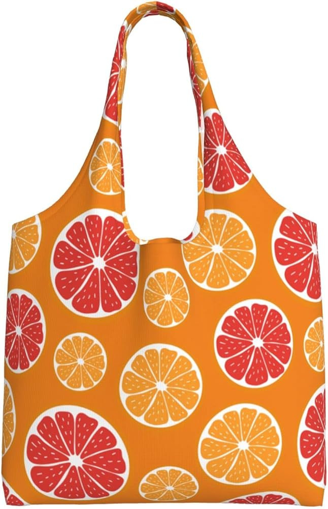WOAIDY Reusable Grocery Bags, 50lbs Foldable Durable Shopping Totes With Handles Large Washable B... | Amazon (US)