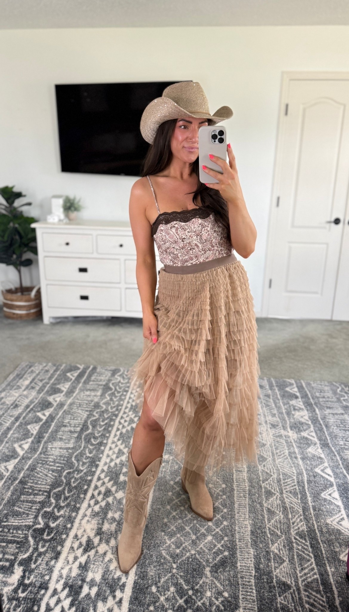 $15 top and hat 👏 so cute! I sized up in the bodysuit and half size in the boots (on clearance!!)

#LTKFestival #LTKootd #LTKSaleAlert