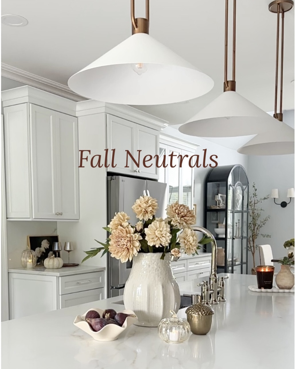 Favorite fall neutrals! Shop vase, glass pumpkins, acorn canister, ruffle bowl, marble tray, fall candles, amber wine glasses, pendant lights, black display cabinet, sconce and more! Target, Crate and Barrel, Walmart, Pottery Barn, Amazon home  

#LTKStyleTip #LTKHome #LTKFindsUnder50